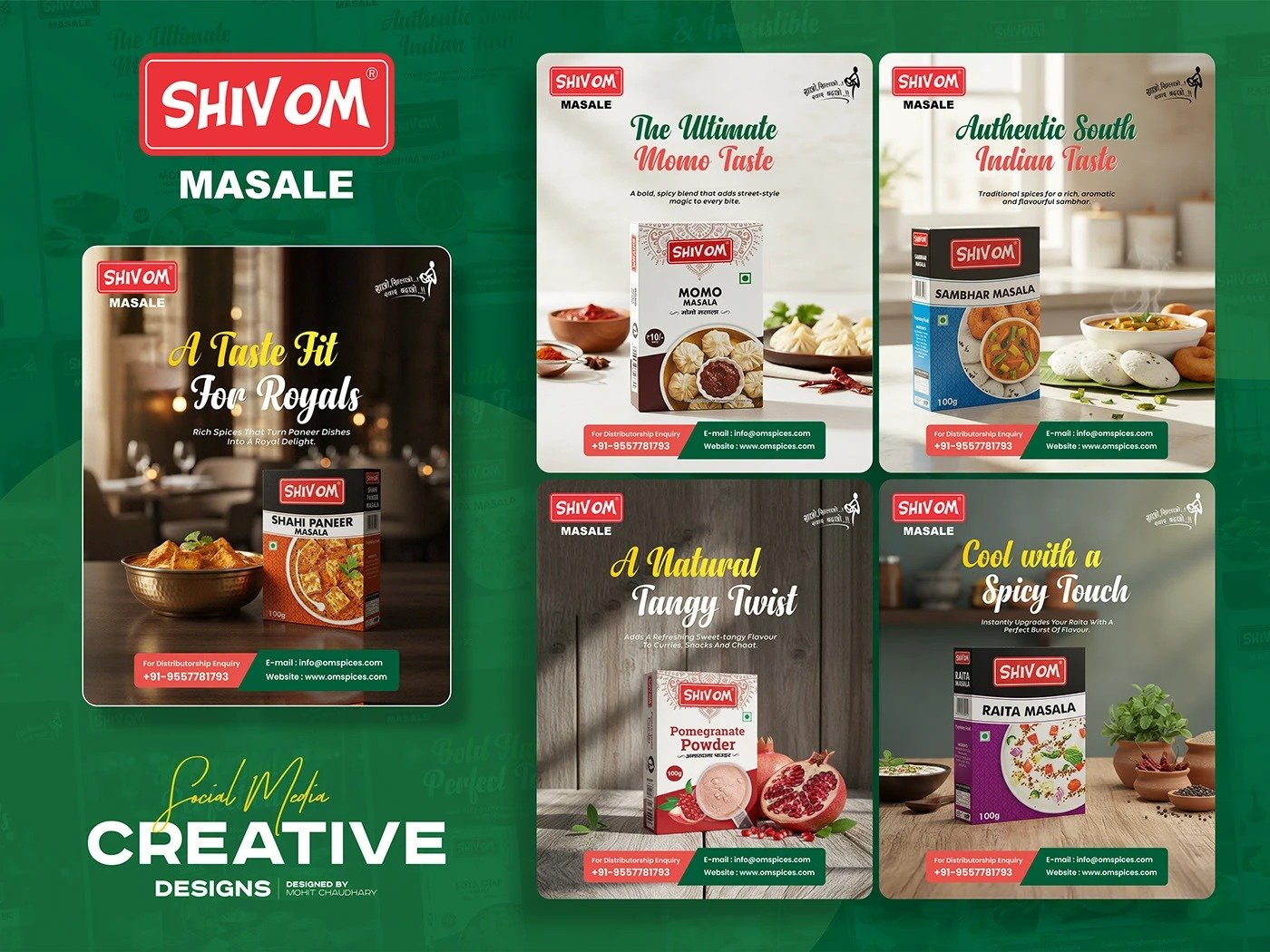 Shivom Masale – Social Media Campaign