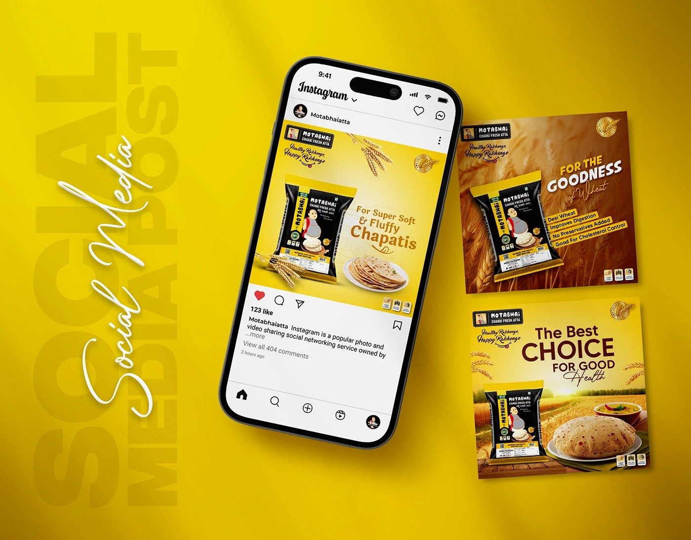 Motabhai Atta – Social Media Campaign